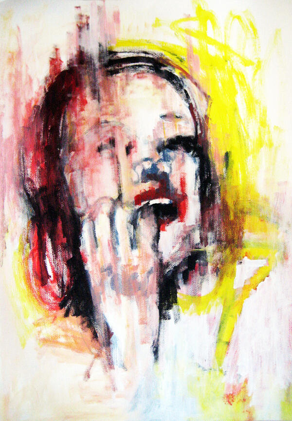 Acrylic on Paper 17" x 24"