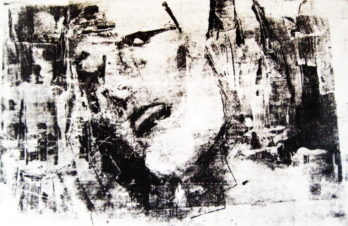 Lithograph on Paper 17 x14"